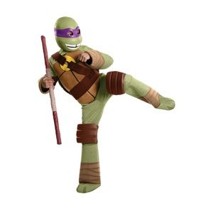 Rubies teenage mutant ninja turtles Donatello deluxe child costume. NWt. Large